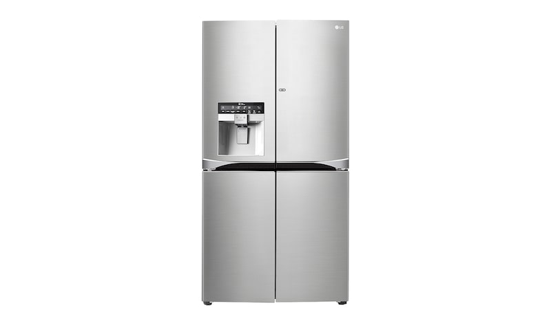 Front view of 906L Door-in-Door® French Door Fridge with Ice & Water Dispenser GF-5D906SL